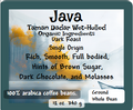 Java Taman Dadar Wet Hulled, 12 oz/$18.00