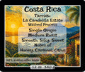 Costa Rica Tarrazu La Candelilla Estate Washed - $18.00/12 oz