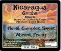 Nicaragua Geisha, La Bastilla Estate, Natural Process, 12 oz - $26.00